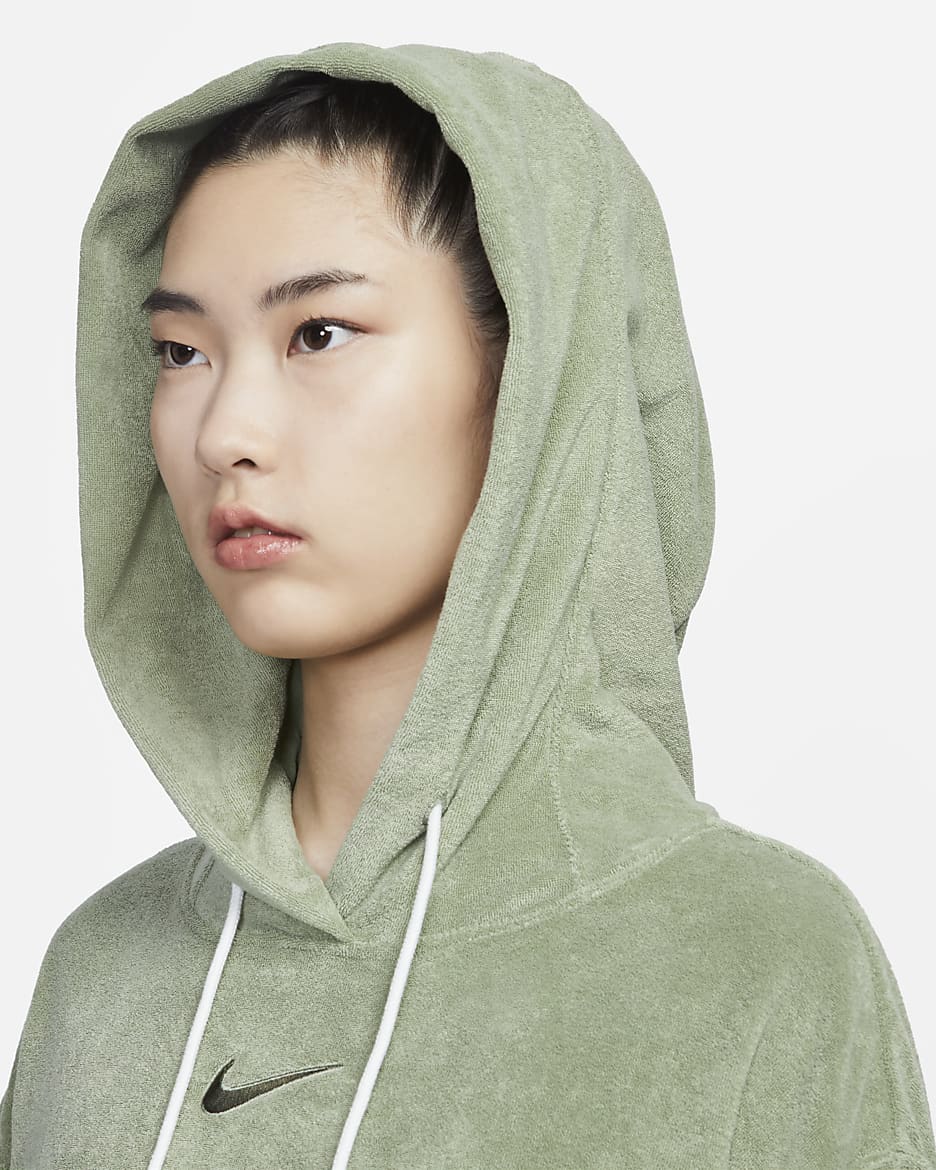 Nike Sportswear Women s Oversized Terry Pullover Hoodie